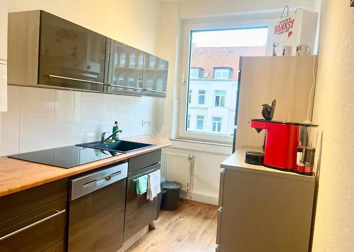 Daire Banksy - Art & Fun Mit 2 Balkonen - 6 Betten Hannover