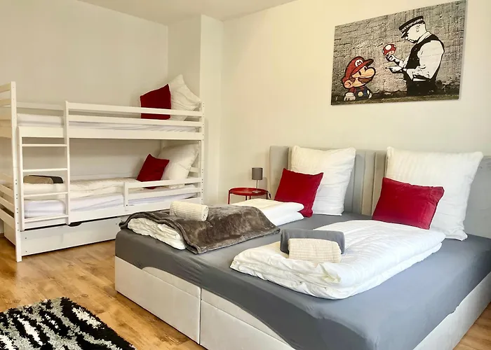 Banksy - Art & Fun Mit 2 Balkonen - 6 Betten *